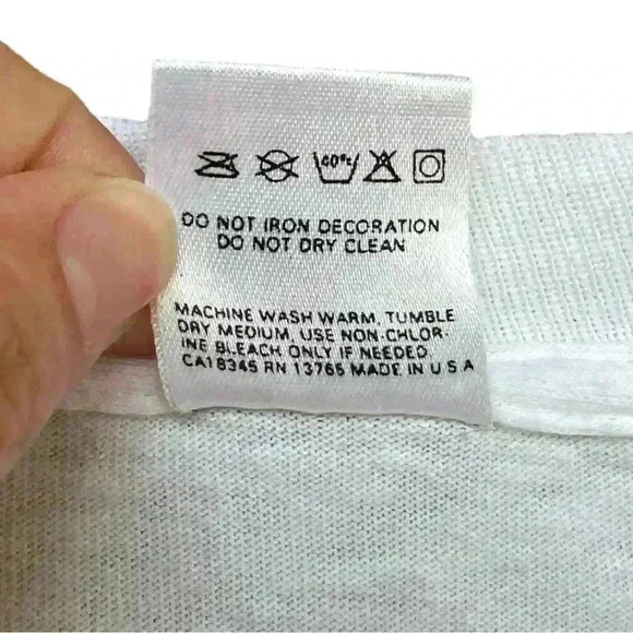 Vintage 80s 90s Bedazzled Handmade Oversized Mahjong Tee T shirt XL - Picture 10 of 10